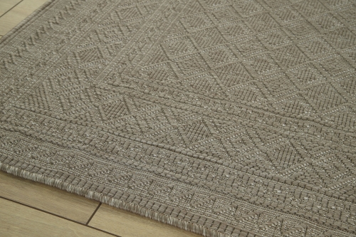 Dywan Zewnętrzny 180x260 cm Sznurkowy Beżowy Do Ogrodu LANA 205741 10610 Linen