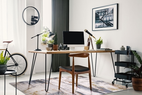 Dywan Abstrakcyjny 60x110 cm Nowoczesny Szary Do Salonu LAILA 2272A ivory/ l.grey coken
