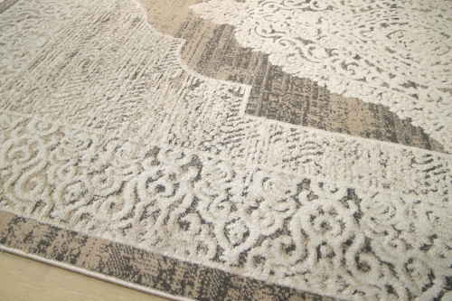 Dywan Klasyczny 120x170 cm Orientalny Beżowy Do Salonu LAILA 3210A d.beige coken/antrasit coken