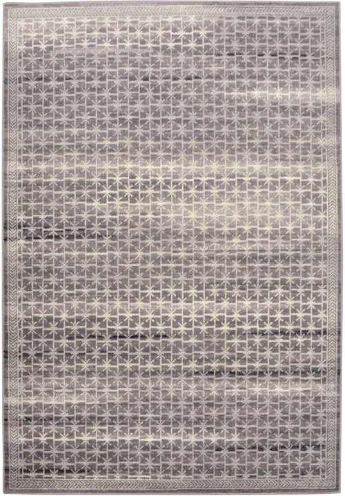 Dywan Wełniany 60x110 cm Tradycyjny Szary Do Salonu PASSION 89901-52033