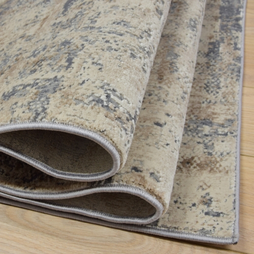Dywan Loft 160x230 cm Nowoczesny Beżowy Do Salonu VALENCIA T842C