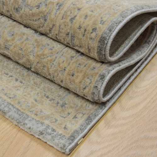 Dywan Tradycyjny 250x350 cm Orientalny Beżowy Do Salonu VALENCIA U873A