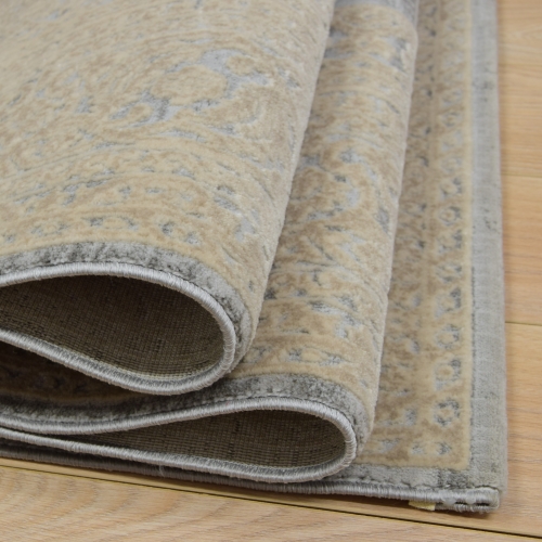 Dywan Tradycyjny 250x350 cm Orientalny Beżowy Do Salonu VALENCIA U873A