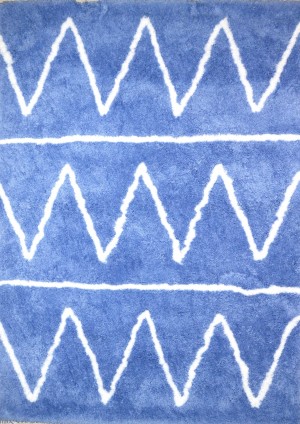 Dywan 60x100 Velvet V1033 ocean/white