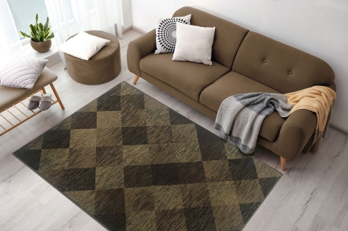 Dywan Geometryczny 120x170 cm Nowoczesny Brązowy Do Salonu VENEZIA 703412 97944 choco