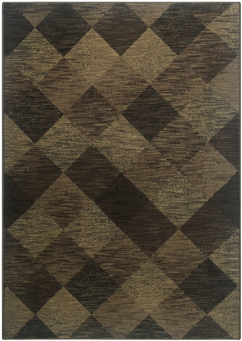 Dywan Geometryczny 120x170 cm Nowoczesny Brązowy Do Salonu VENEZIA 703412 97944 choco