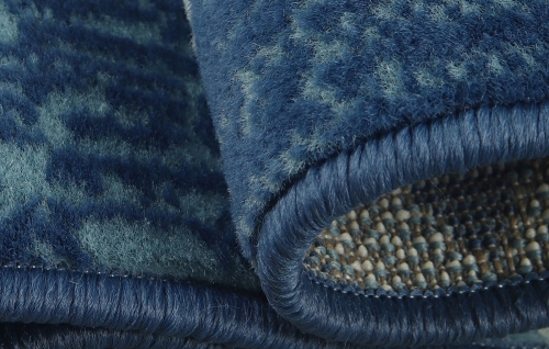 Dywan Geometryczny 120x170 cm Nowoczesny Granatowy Do Salonu VENEZIA 704421 94955 jeans