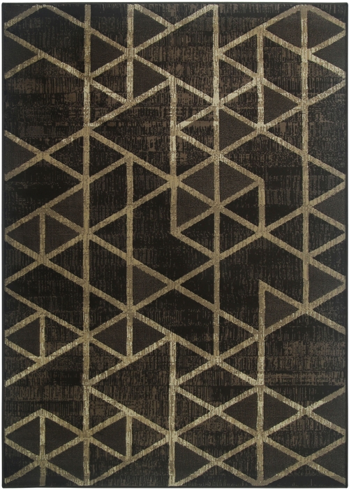 Dywan Geometryczny 120x170 cm Nowoczesny Brązowy Do Salonu VENEZIA 704421 97922 cacao
