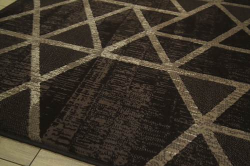 Dywan Geometryczny 120x170 cm Nowoczesny Brązowy Do Salonu VENEZIA 704421 97922 cacao