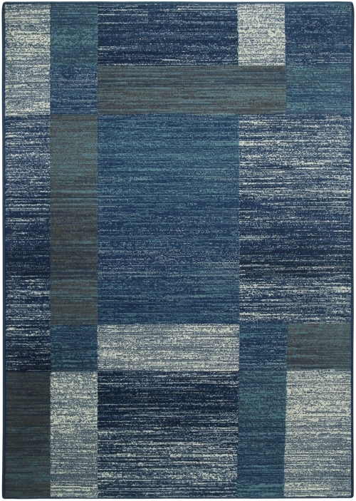 Dywan Geometryczny 120x170 cm Nowoczesny Niebieski Do Salonu VENEZIA 704626 94955 jeans