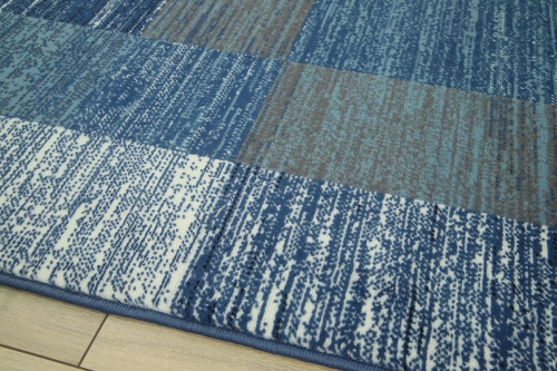 Dywan Geometryczny 120x170 cm Nowoczesny Niebieski Do Salonu VENEZIA 704626 94955 jeans
