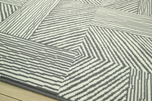 Dywan Abstrakcyjny 120x170 cm Nowoczesny Szary Do Salonu VENEZIA 704635 51911 grey
