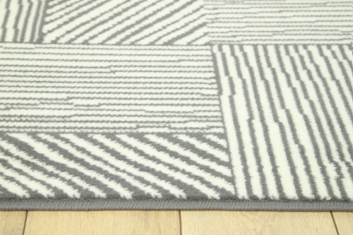 Dywan Abstrakcyjny 120x170 cm Nowoczesny Szary Do Salonu VENEZIA 704635 51911 grey